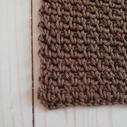 Camden Dishcloth - Cotton Dishcloth - Crochet..