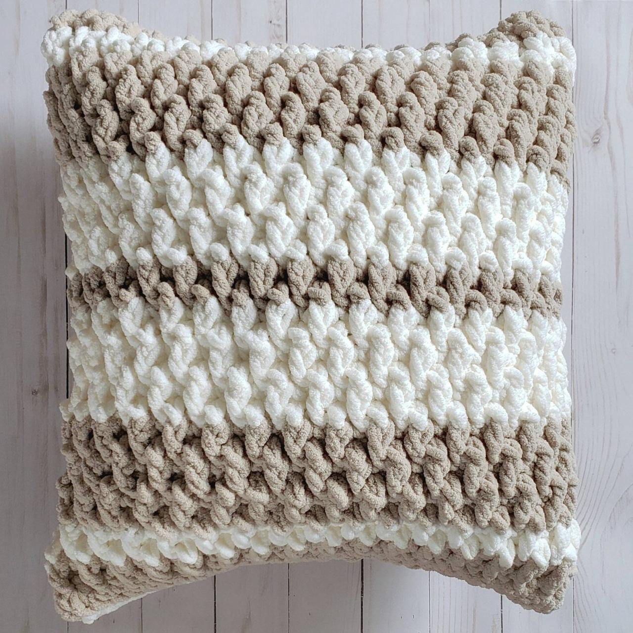 Apline Throw Pillow Digital Download - Pillow Crochet Pattern - Throw Pillow Crochet Pattern - Alpine Pillow Pdf Download